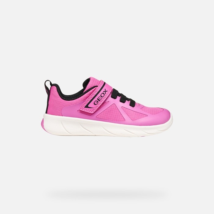 Lightweight and flexible Barefoot shoes FOOT-RUN GIRL Fuchsia/Black | GEOX