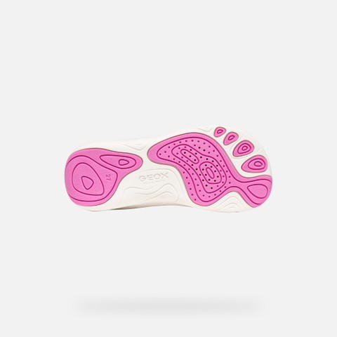 Lightweight and flexible Barefoot shoes FOOT-RUN GIRL Fuchsia/Black - image number 6 | GEOX