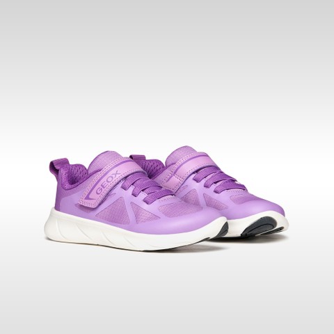 Chaussures Barefoot souples FOOT-RUN FILLE Violet/Violet - image number 7 | GEOX