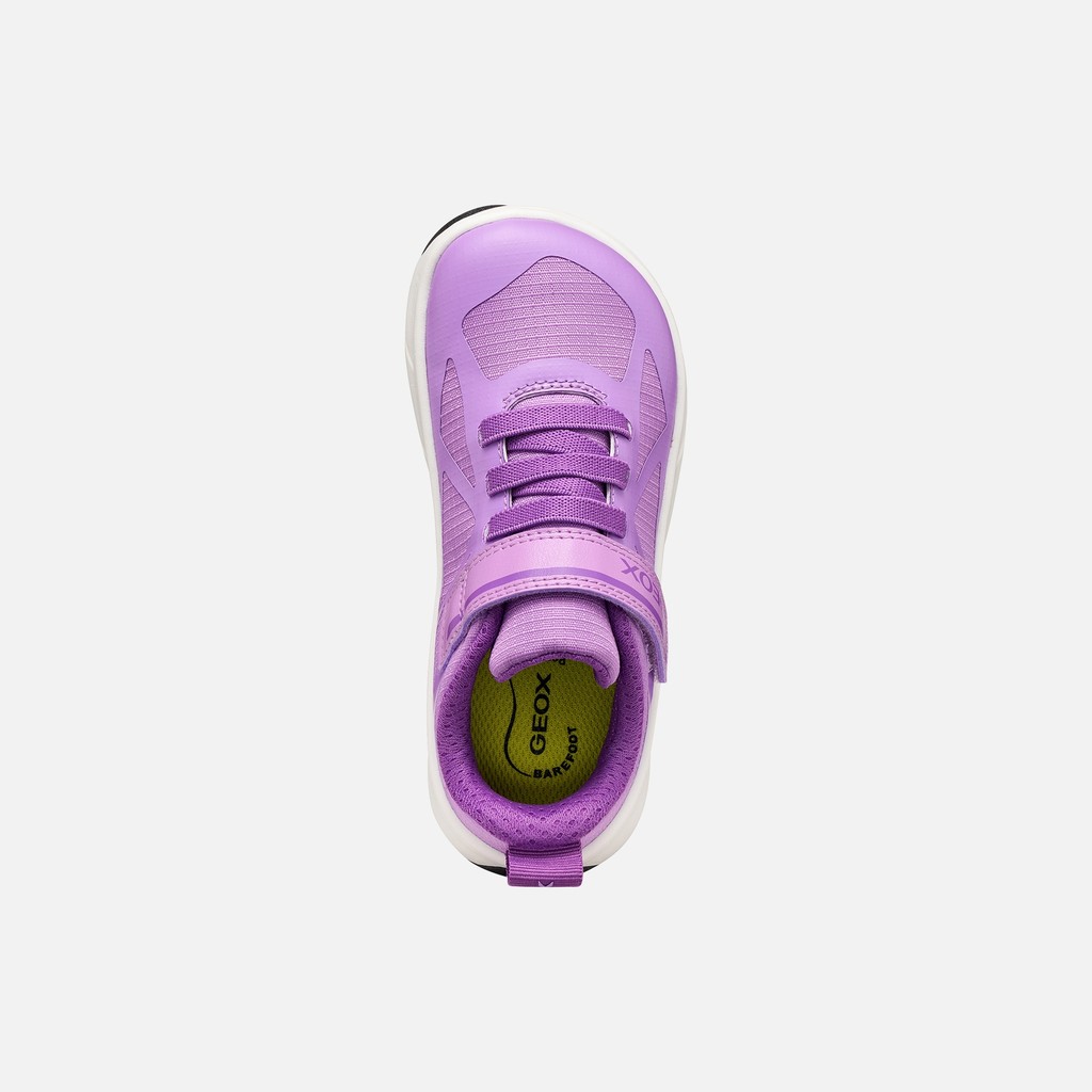 Lightweight and flexible Barefoot shoes FOOT-RUN GIRL Violet/Purple - image number 5 | GEOX