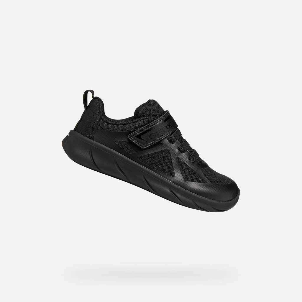 Lightweight and flexible Barefoot shoes FOOT-RUN BOY Black - image number 0 | GEOX