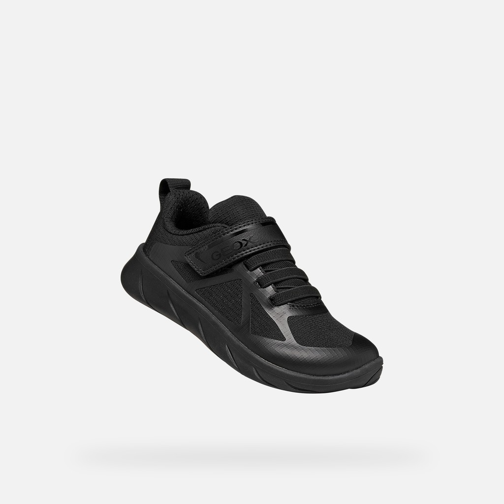 Lightweight and flexible Barefoot shoes FOOT-RUN BOY Black - image number 4 | GEOX