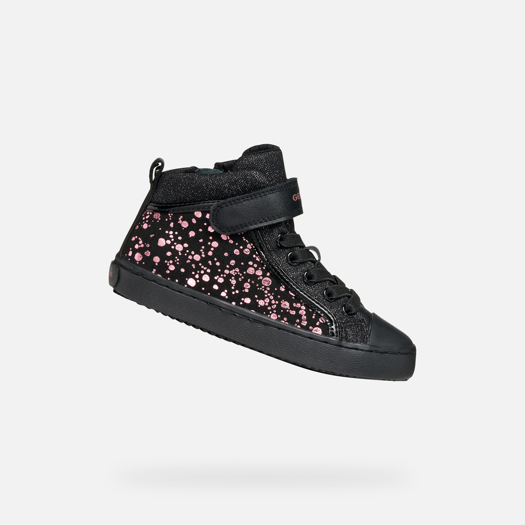 High top sneakers KALISPERA GIRL Black/Purple - image number 0 | GEOX
