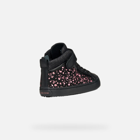 High top sneakers KALISPERA GIRL Black/Purple - image number 4 | GEOX