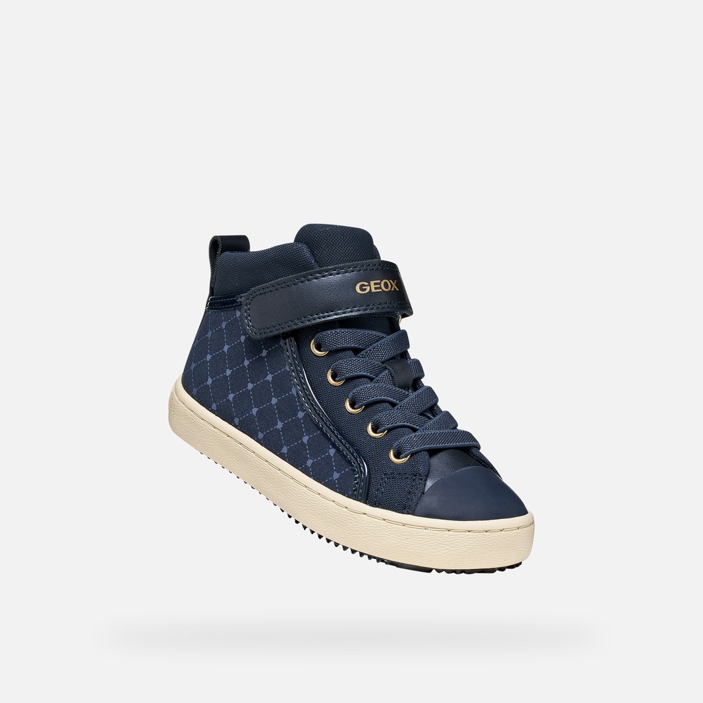 Velcro shoes KALISPERA GIRL Navy - image number 4 | GEOX