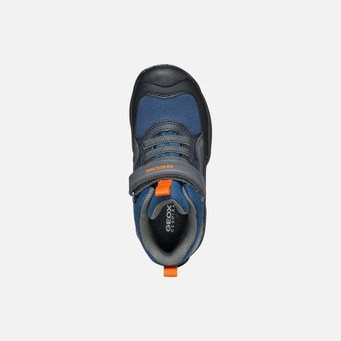 Waterproof ankle boots NEW SAVAGE ABX BOY Blue/Dark Gray - image number 5 | GEOX
