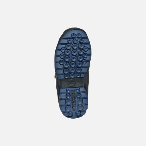 Waterproof ankle boots NEW SAVAGE ABX BOY Blue/Dark Gray - image number 6 | GEOX