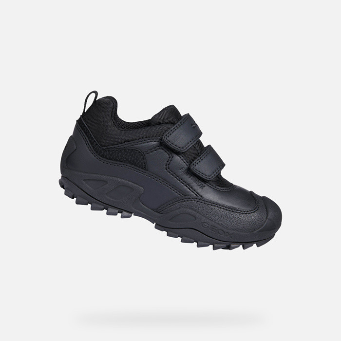 Waterproof shoes NEW SAVAGE ABX BOY Black | GEOX