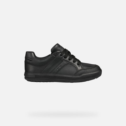 leather shoes ARZACH JUNIOR Black - image number 1 | GEOX