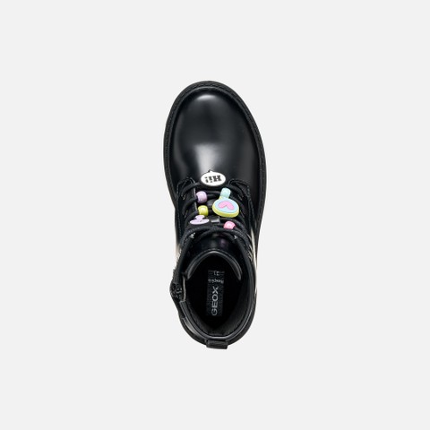 Combat boots CASEY GIRL Black/Multicolor - image number 5 | GEOX
