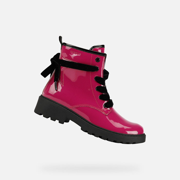 Combat boots CASEY GIRL Cyclamen | GEOX