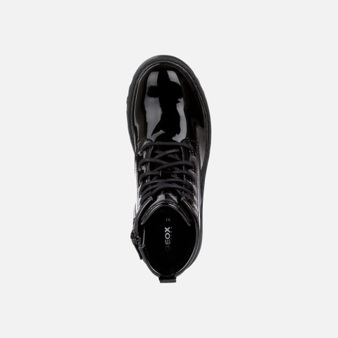 ankle boots with laces CASEY GIRL Black - image number 5 | GEOX