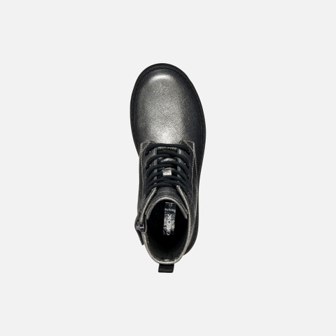 Combat boots CASEY GIRL Graphite/Black - image number 5 | GEOX
