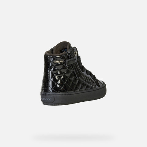 High top sneakers KALISPERA GIRL Black - image number 4 | GEOX