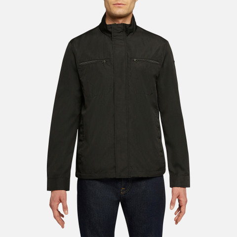 lightweight jacket JHARROD MAN Black - image number 1 | GEOX