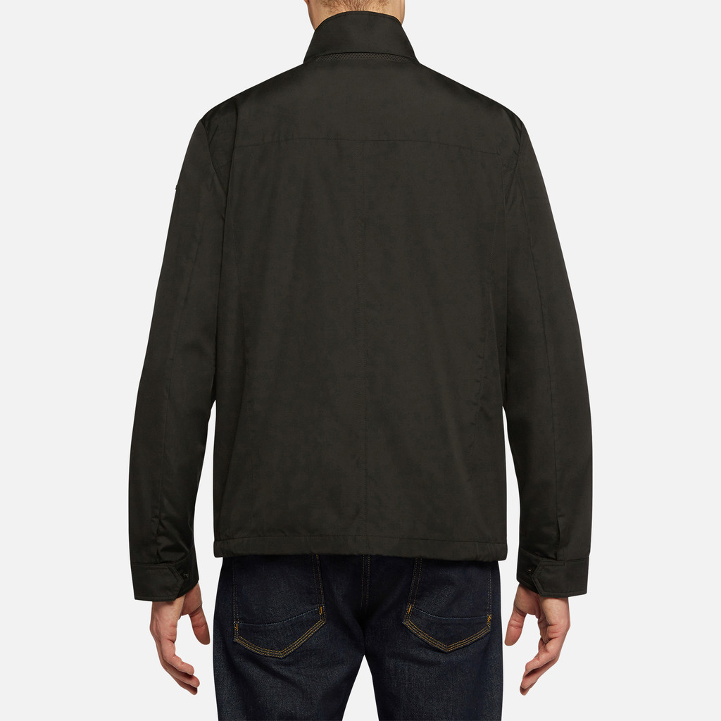 lightweight jacket JHARROD MAN Black - image number 5 | GEOX