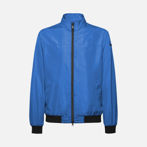 lightweight jacket JHARROD MAN True blue - image number 1 | GEOX