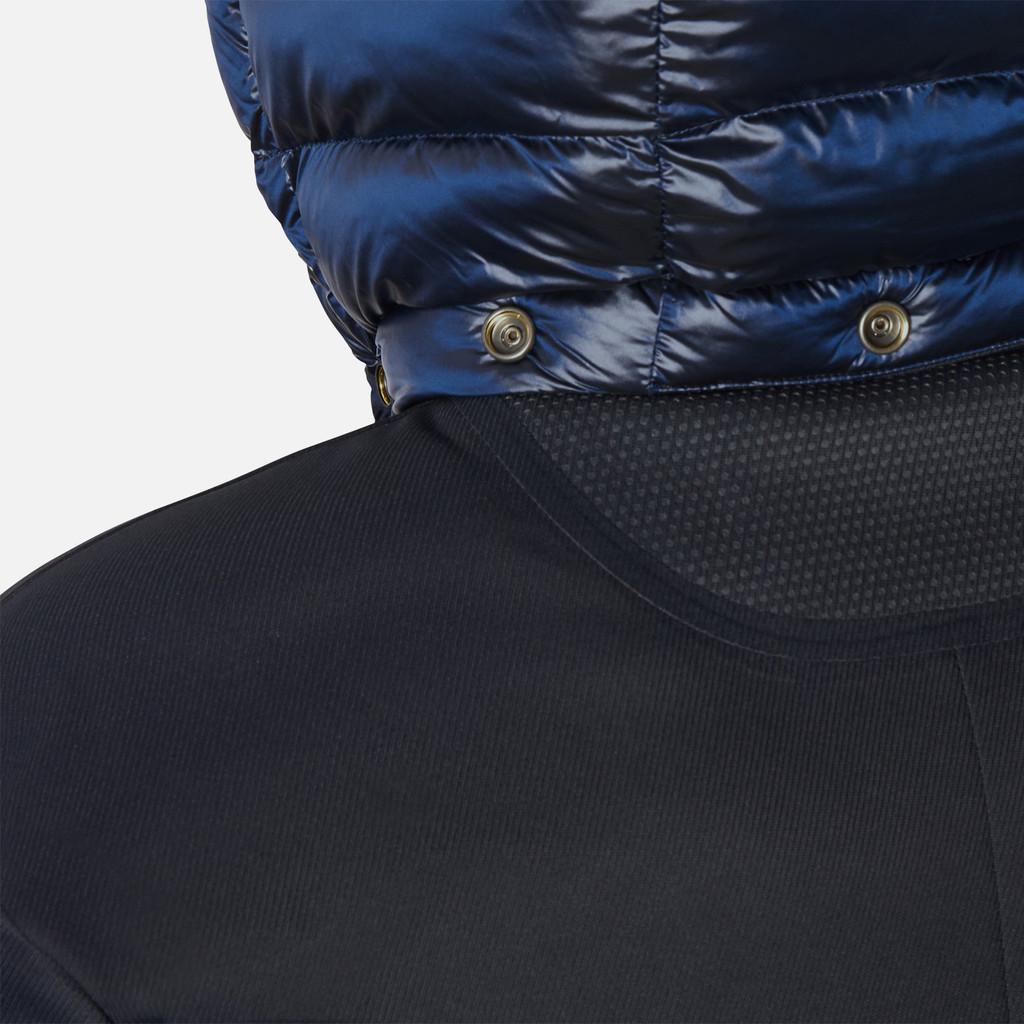 Geox® AERANTIS: Men's Navy blue Down Jacket | Geox® FW22