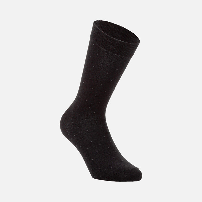 Socks TWO-PACK SOCKS MAN Dark melange grey/Black | GEOX