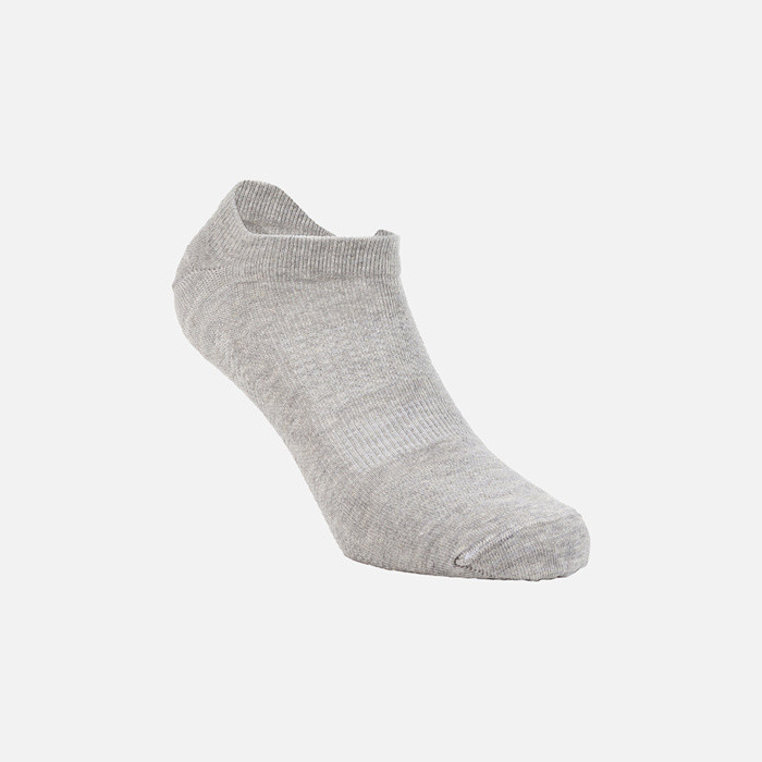 Short socks THREE-PACK SOCKS MAN Black/Melange grey/Blue | GEOX