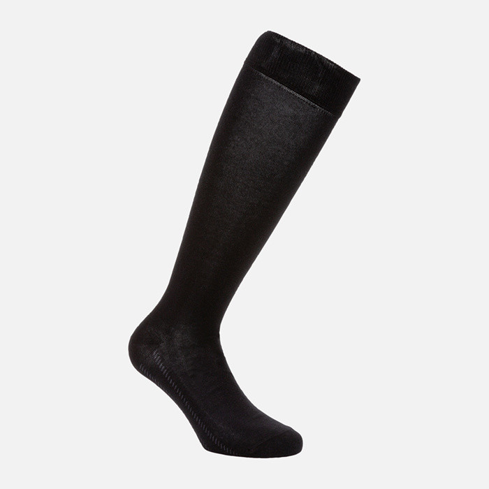 Calcetines largos PACK CALCETINES 2 PARES HOMBRE Negro | GEOX