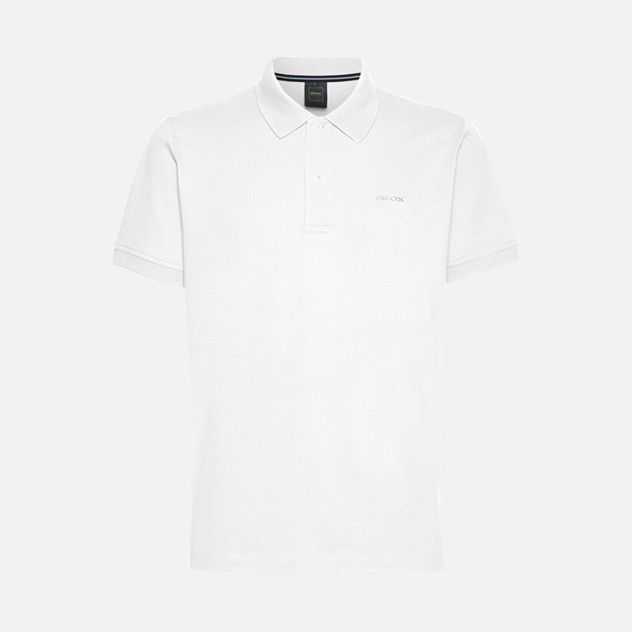Polo shirt POLO MAN Optic White | GEOX