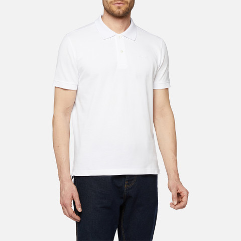 Tシャツ・カットソー OFF WHITE Men Polo Shirts OMAA161C99JER0010110 White Geox® POLO: Men's optical white Polo Shirt | Geox® SS