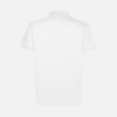 Geox® POLO: Men's optical white Polo Shirt | Geox® SS