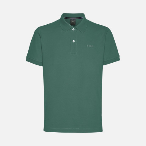 polo shirt POLO MAN Forest green - image number 3 | GEOX