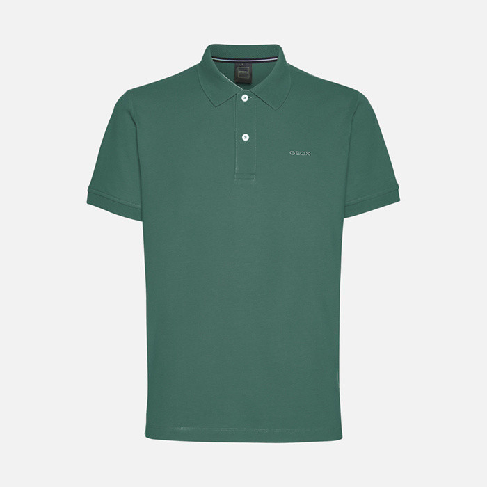 Polo POLO HOMME Vert forêt | GEOX