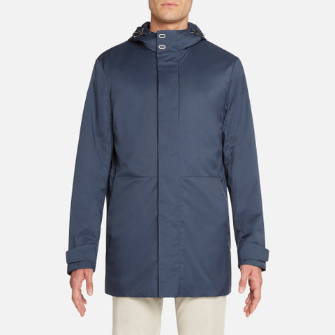 Geox® DAMIANO: Men's Jacket With Hood | Geox ® Online Store