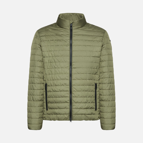 synthetic down jacket WILMER MAN Olivine - image number 0 | GEOX