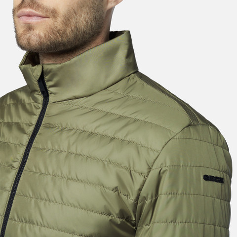 synthetic down jacket WILMER MAN Olivine - image number 8 | GEOX