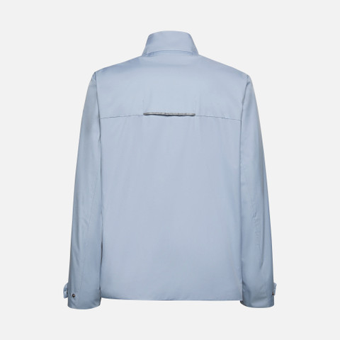 lightweight jacket DAMIANO MAN Faded denim - image number 5 | GEOX