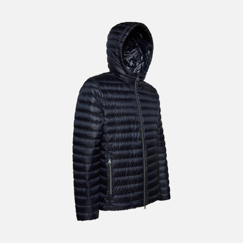 ジャケット・アウター R&D.M.Co TARTANCHECK HOODED LONG BLOUSON Men's Monogram windbreaker | Red | Diesel