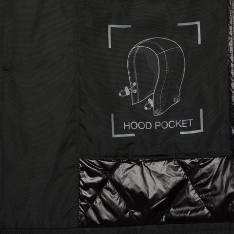 long coat MONREALE MAN Black - image number 7 | GEOX