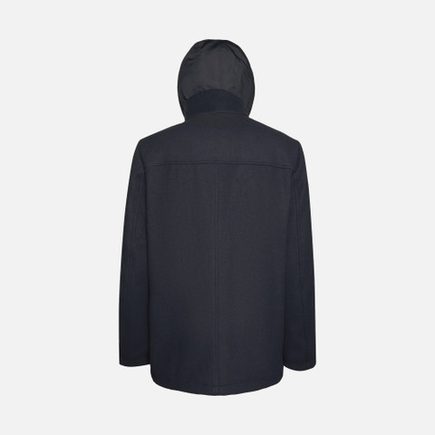 long coat MONREALE MAN Sky captain - image number 4 | GEOX
