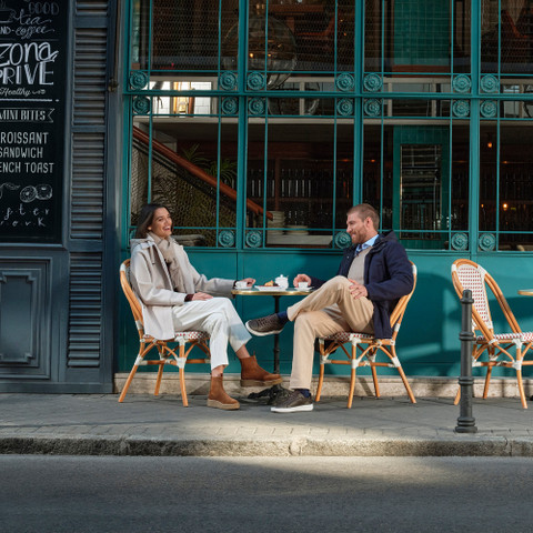 long coat MONREALE MAN Sky captain - image number 9 | GEOX