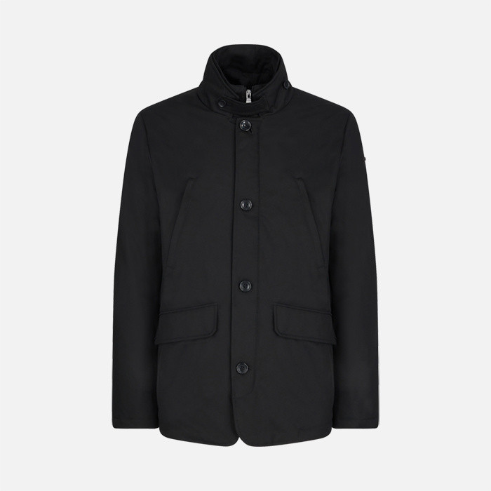 Elegant jacket TEVERE MAN Black | GEOX