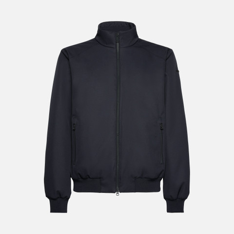 Geox® VINCIT BOMBER: Mid-Season Jacket dark blue Man | Geox®