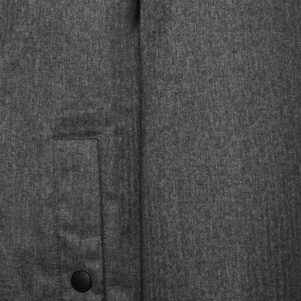 Geox® VINCIT: Mid-Season Jacket gray pinstripe Man | Geox®