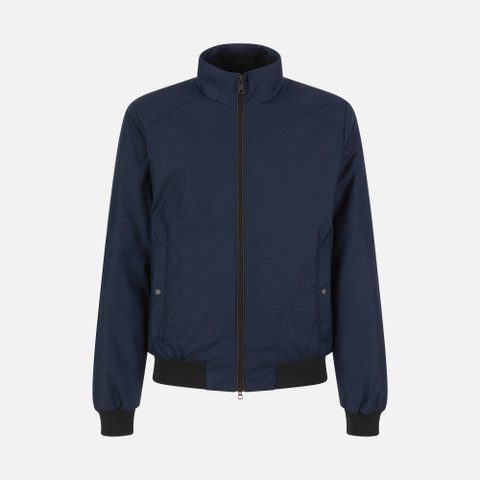 Geox® VINCIT: Mid-Season Jacket dark blue Man | Geox®
