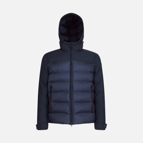 jacket with hood SAPIENZA MAN Dress blues - image number 0 | GEOX