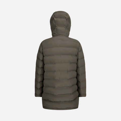 Full-length quilted coat SPHERICA MAN Rosin - image number 4 | GEOX