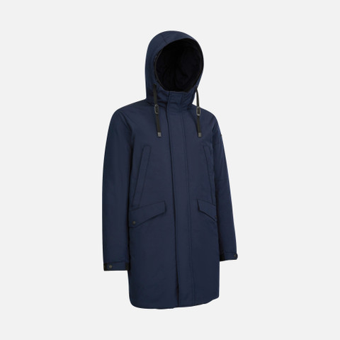 synthetic down jacket VELLETRI MAN Sky captain - image number 2 | GEOX