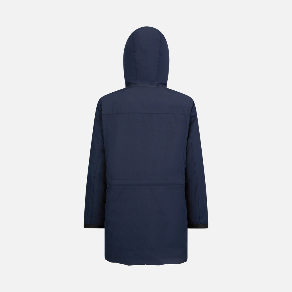 synthetic down jacket VELLETRI MAN Sky captain - image number 4 | GEOX