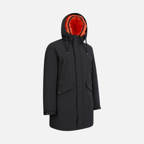 long parka VELLETRI MAN Black - image number 2 | GEOX