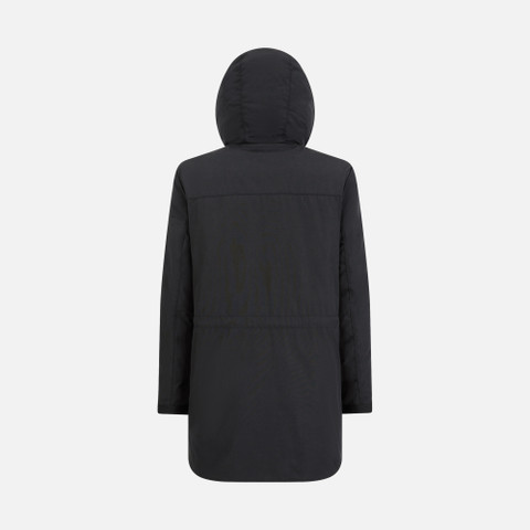 Geox® VELLETRI PARKA 1: Long Parka black Man | Geox®