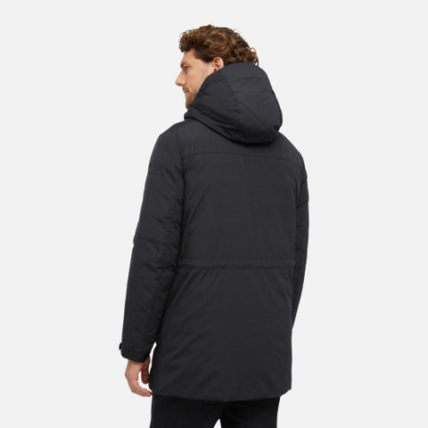 long parka VELLETRI MAN Black - image number 5 | GEOX