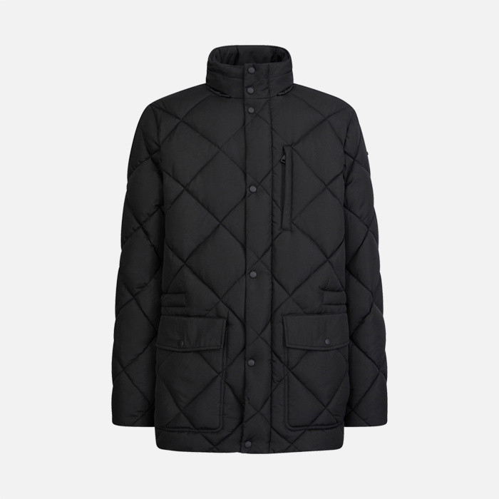 Elegant jacket VICENDA MAN Black | GEOX